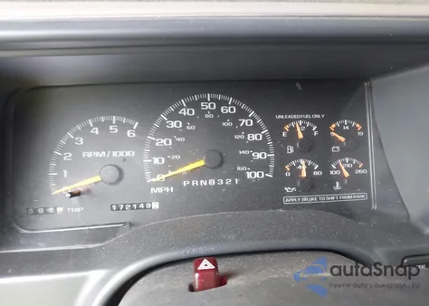 1999 Chevrolet Tahoe Ls z USA, uszkodzony, nr VIN 1GNEK13RXXJ465705